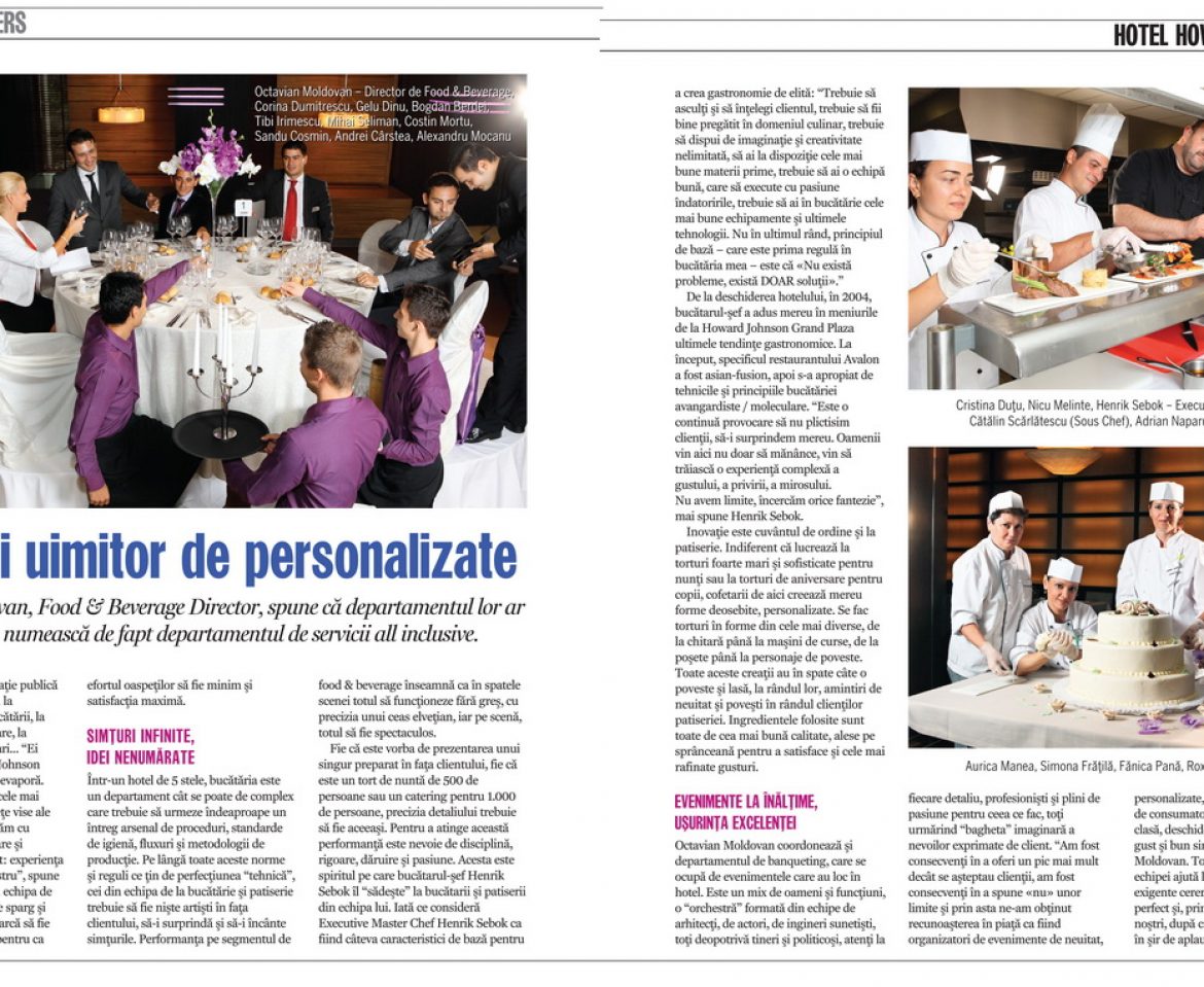 Howard Johnson Grand Plaza Team