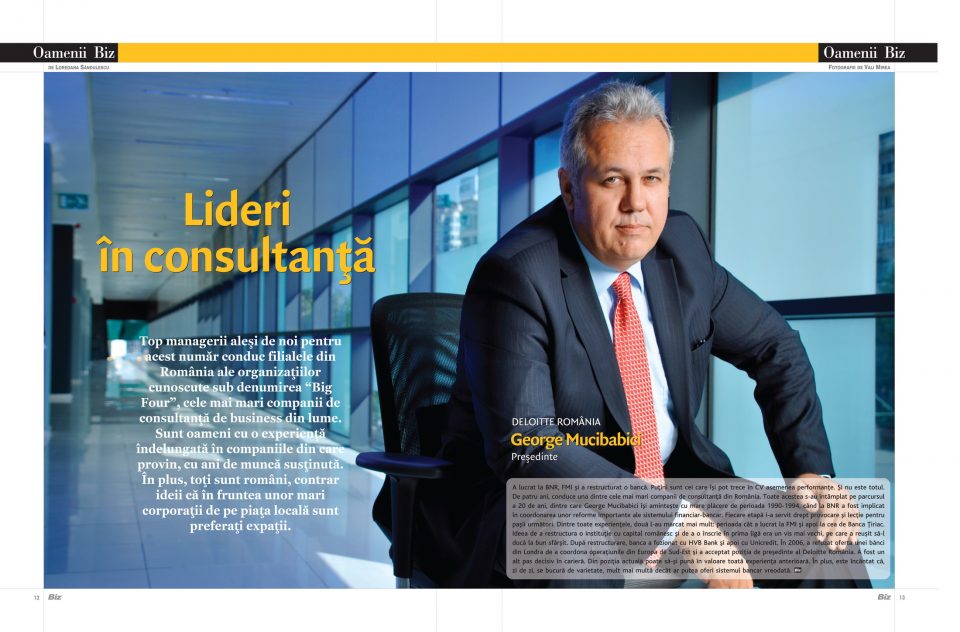 George Mucibabici, President Deloitte Romania