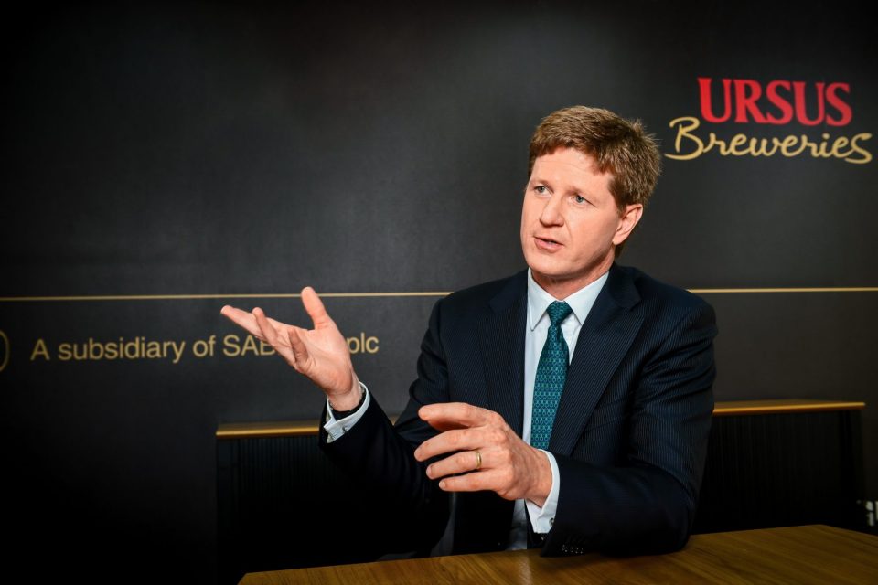 Simon Fearnhead, CFO Ursus Breweries