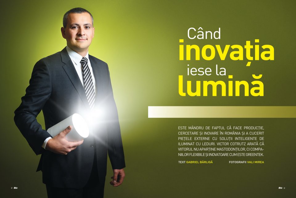 Victor Cotrutz, CEO & Co-Founder at Greentek Lighting